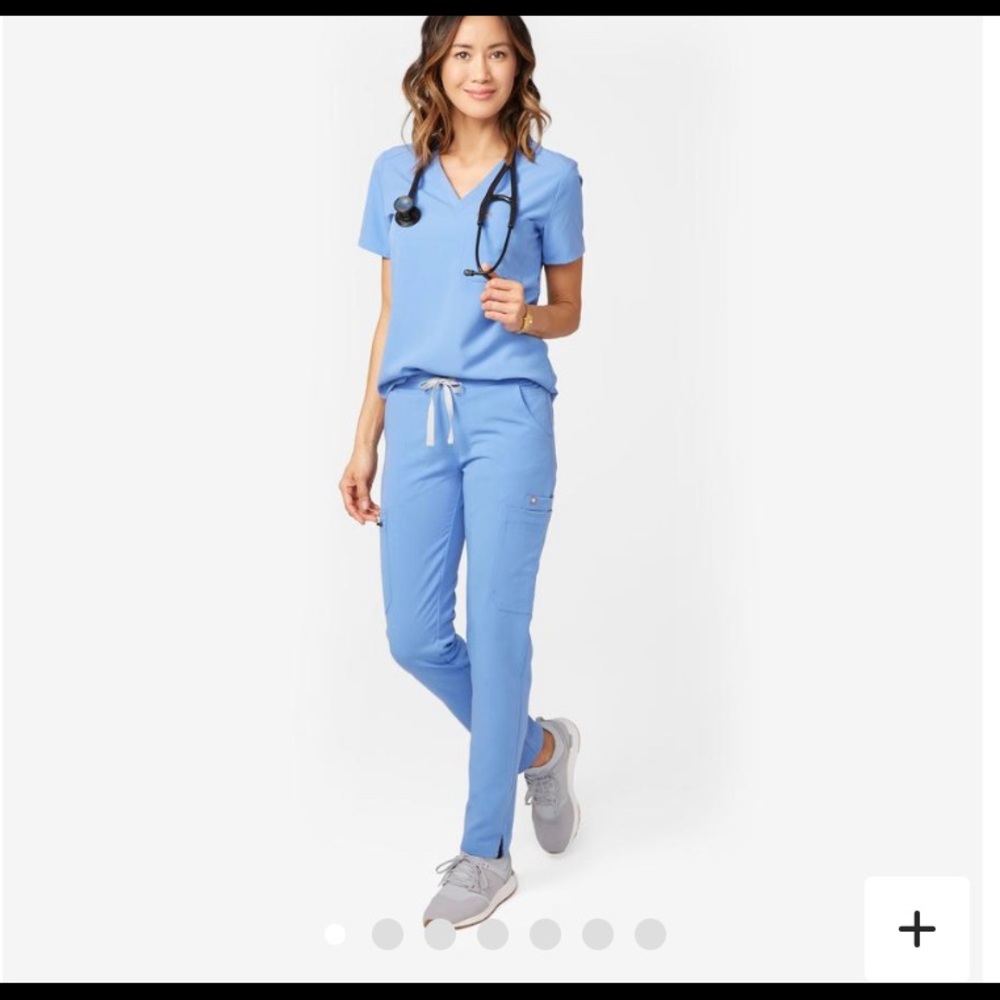 Figs yola tall skinny scrub pant